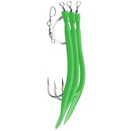 Aquantic Rubber Makk System 8/0 0,80mm 130cm Green - Rig