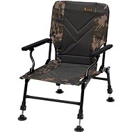 Prologic Avenger Relax Camo Chair W/Armrests & Covers - Fishing Chair