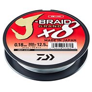 Daiwa J-Braid Grand X8 0,24mm 22kg 270m Light Grey - Šňůra