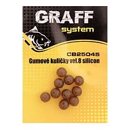Graff Silicone Rubber Balls Size 8 10pcs - Rubber ball