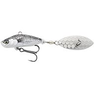 Savage Gear 3D Sticklebait Tailspin 8cm 18g Sinking Black Silver - Wobbler