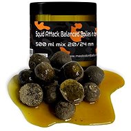 Mastodont Baits Balanced Boilie in dip Squid Attack 20/24mm 500ml - Boilies