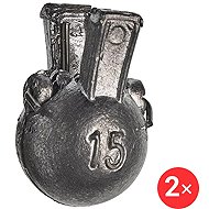 Sensas Clip on Plummet 2 × 15 g - Lead