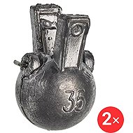 Sensas Clip on Plummet 2 × 20 g - Lead