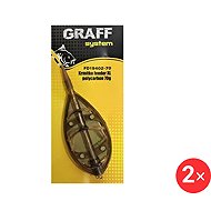 Graff Feeder XL polycarbon 2 × 70 g - Method Feeder