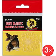 Extra Carp Bait Elastic Bands 8,5 mm 3 × 18 pcs - O-Ring