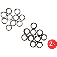 Savage Gear Ring Stainless Splitring Mix Forged 9 mm 2 × 10 + 10 pcs - O-Ring