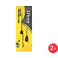 Graff Plastic needle with drill bit Yellow 2 pcs - Baiting Needle