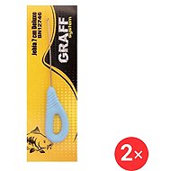 Graff Deluxe Needle 7 cm Orange 2 pcs - Baiting Needle