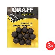 Graff Rubber balls Size 12, 3 × 10 pcs - Bead (Charm)