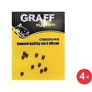 Graff Silicone Beads Size 4, 4 × 10 pcs - Bead (Charm)