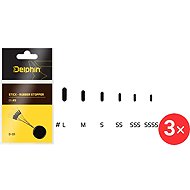 Delphin Stick Rubber Stopper Size SS 3 pcs - Stopper (Fishing)