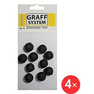 Graff Rubber ball Size 16, 4 × 10 pcs - Bead (Charm)