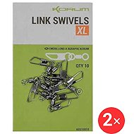 Korum Link Swivels 2 × 10 pcs - Swivel