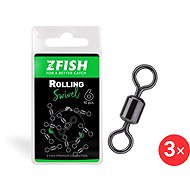 Zfish Rolling Swivel Size 10, 22 kg 3 × 10 pcs - Swivel
