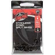 FOX Rage Strike Point Stainless Steel Split Ring L, 2 × 10 ks - Kroužek