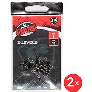 FOX Rage Strike Point Swivel, size 3, 2 × 10 pcs - Swivel