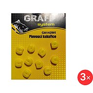 Graff Floating Corn Lux S 3 × 10 pcs - Artificial bait