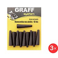 Graff Hanger end cap Black, 3 pcs - Sleeve