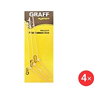 Graff Passage curved 15 cm Transparent 4 × 3 pcs - passage