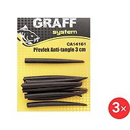 Graff Anti-tangle cover 3 cm Black 3 pcs - Sleeve