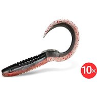 Delphin TwistaX Eeltail UVs 6 cm Best, 2 × 5 pcs - Rubber Bait