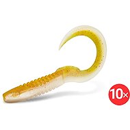 Delphin TwistaX Eeltail UVs 6 cm Epidemy, 2 × 5 pcs - Rubber Bait