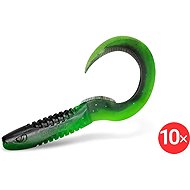 Delphin TwistaX Eeltail UVs 6 cm Forester, 2 × 5 pcs - Rubber Bait