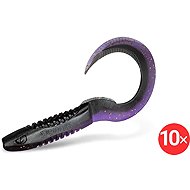 Delphin TwistaX Eeltail UVs 6 cm Galaxy, 2 × 5 pcs - Rubber Bait