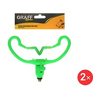 Graff Feeder support V Mini Green Lumin, 2 pcs - Rod Bar