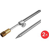 Delphin Steel fork with thread 50 - 90 cm, 2 pcs - Fishing Bank Stick