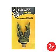 Graff Maxi Anti / camo rubber horn, 2 pcs - Rod Rest