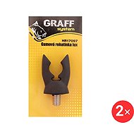 Graff Rubber Corner Lux Black, 2 pcs - Rod Rest