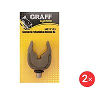 Graff Rubber Corner Deluxe XL Brown, 2 pcs - Rod Rest