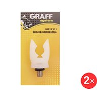 Graff Rubber cornet, narrower Fluo, 2 pcs - Rod Rest