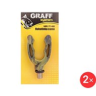 Graff Plastic camo / green, 2 pcs - Rod Rest