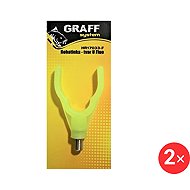Graff Plastic cornet U Fluo, 2 pcs - Rod Rest