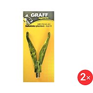 Graff Plastic cornet V Anti / camo, 2 pcs - Rod Rest