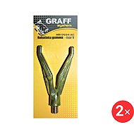 Graff Rubber horn V Anti / camo, 2 pcs - Rod Rest