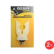 Graff Maxi Fluo rubber horn, 2 pcs - Rod Rest