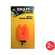 Graff Rubber horn Orange, 2 pcs - Rod Rest