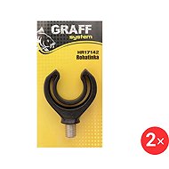 Graff Plastic cornet Ela, 2 pcs - Rod Rest