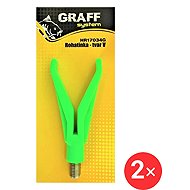 Graff Plastic cornet V Green, 2 pcs - Rod Rest