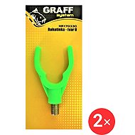 Graff Plastic cornet U Green, 2 pcs - Rod Rest