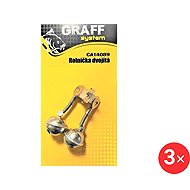 Graff Double metal roller shutter, 3 pcs - Bells