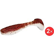 Delphin Karma UVs, 8 cm, DeadSnow, 2 pcs - Rubber Bait