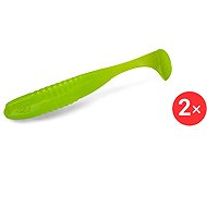 Delphin Zandera UVs, 10 cm, Greench, 2 pcs - Rubber Bait