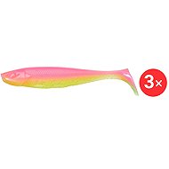 Gunki Bumpy 9 cm, 6,6 g, Pink Chart, 3 pcs - Rubber Bait