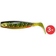 Gunki G Bump Ghost 8 cm, 5,8 g, UV Red Perch, 3 pcs - Rubber Bait