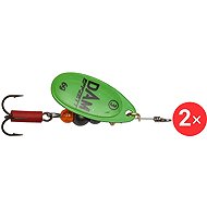 Effzett Fluo Spinner, 2 × 3 g Size 1 Green - Spinner
